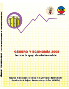 Lee más sobre el artículo Lecturas de apoyo al contenido modular, diplomado género y economía 2008
