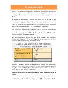 Lee más sobre el artículo Acceso a la justicia laboral