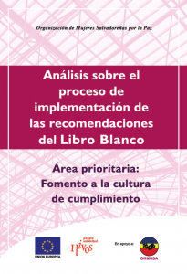 Lee más sobre el artículo Análisis sobre el proceso de implementación de las recomendaciones del libro blanco: Fomento a la Cultura de cumplimiento