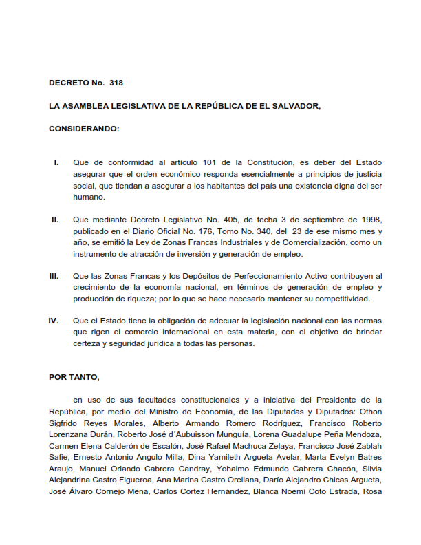 Lee más sobre el artículo Reformas ley de zonas francas