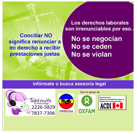 Lee más sobre el artículo «Conciliar no significa renunciar a mi derecho a recibir prestaciones justas»