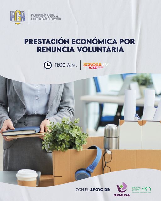 En este momento estás viendo Prestación económica por renuncia voluntaria