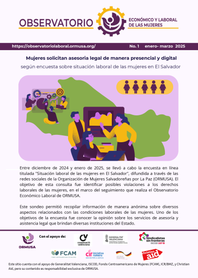 Lee más sobre el artículo Boletín No. 1 – Enero – Marzo – 2025